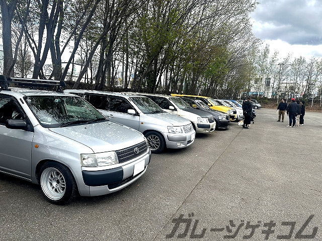 フラッと立ち寄る社用車駐車場